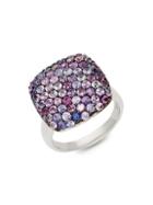 Effy Sterling Silver & Multicolored Sapphire Statement Ring
