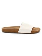 Aquatalia Percy Leather Slide Sandals