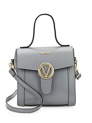 Valentino By Mario Valentino Agnes Leather Crossbody Bag