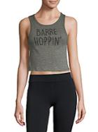 Body Rags Clothing Co Barre Hoppin Cropped Top
