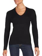 Zero Degrees Celsius Solid Long Sleeve Sweater