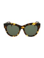 Stella Mccartney 57mm Oval Core Sunglasses