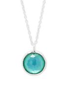 Ippolita Clear Quartz And Sterling Silver Pendant Necklace