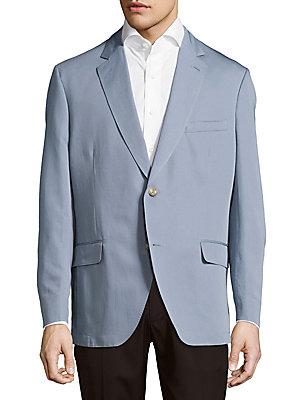 Kroon Taylor Solid Cotton & Linen Sportcoat