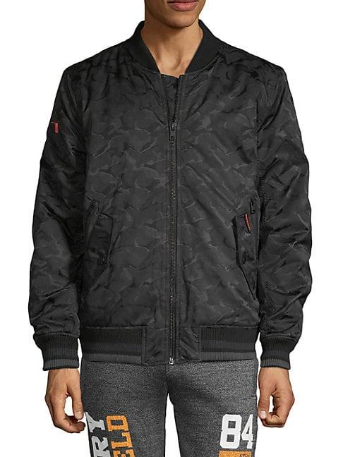 Superdry Camouflage Zip-front Bomber Jacket