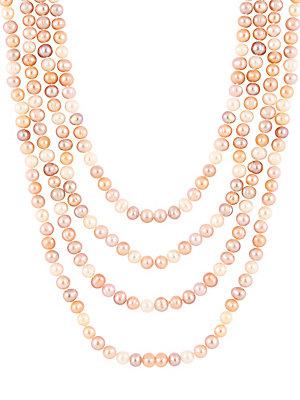 Masako 7-7.5mm Multicolor Pearl Necklace