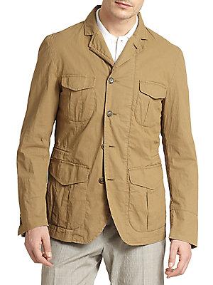 Incotex Double-faced Water-repellant Jacket