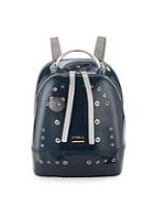 Furla Eyelet Accented Pvc Backpack