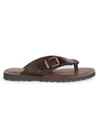 Saks Fifth Avenue Leather Thong Sandals