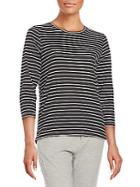 Current/elliott The Game Day Striped Tee