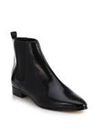 Michael Kors Luca Spazzolato Leather Ankle Boots