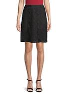 Burberry Ribbed Lace Skirt