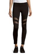 Marc New York By Andrew Marc Performance Solid Cutout Leggings