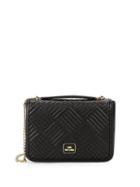 Love Moschino Channel Quilted Crossbody Bag