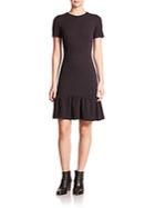Opening Ceremony Bryn Textured Ruffle Dress