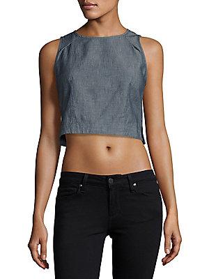 3x1 Cropped Cotton Top