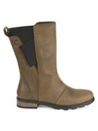 Sorel Emelie Waterproof Leather Mid-calf Boots