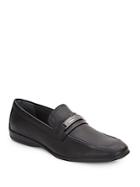Calvin Klein Vick Tumbled Leather Loafers