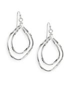 Saks Fifth Avenue Dbl Twisted Hoop Ear