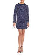 Zadig & Voltaire Rive Print Long Sleeve Dress