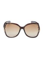 Tom Ford 60mm Butterfly Sunglasses