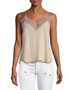 Zadig & Voltaire Lace Silk Top