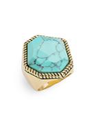 Diane Von Furstenberg Turquoise Ring