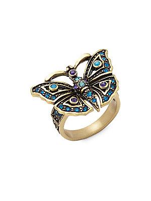Heidi Daus Butterfly Crystal Ring