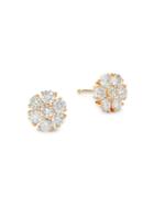 Diana M Jewels 14k Yellow Gold & 1.60 Tcw Diamond Stud Earrings