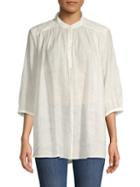 Rebecca Minkoff Gathered Button-front Top