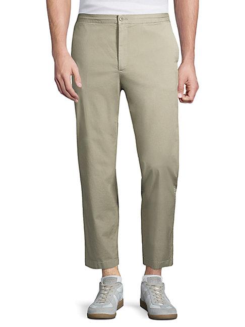Solid Homme Slim-fit Lightweight Trousers
