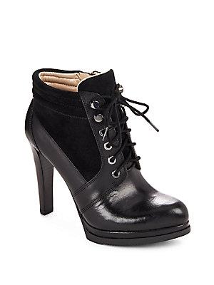French Connection Sarina Lace-up Booties