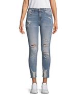 Vigoss Marley Cropped Ripped Jeans