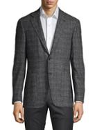 Canali Textured Wool-blend Sportcoat