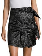 Carmen March Parachute Silk Mini Skirt