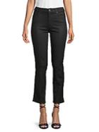 7 For All Mankind Edie High-rise Cropped Straight Jeans