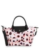 Longchamp Le Pliage Floral Top Handle Bag