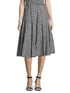 Saks Fifth Avenue Gingham-print Maxi Skirt