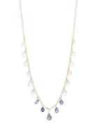 Saks Fifth Avenue 14k Yellow Gold And Gemstone Necklace