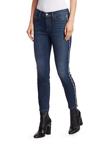 Current/elliott The Chained Stiletto Crop Jeans
