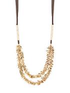 Punch Long Layered Necklace