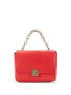 Versace Collection Leather & Goldtone Handbag
