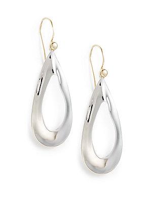 Saks Fifth Avenue Open Teardrop Earrings