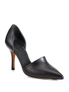 Vince Claire Choked Up Leather D'orsay Pumps
