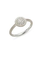 Jude Frances Diamond-studded Sterling Silver Ring