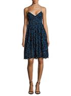 Likely Chessington Floral-lace Crisscross-back Dress