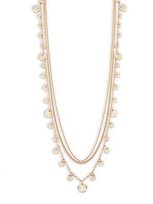 Pannee Three-row Chain Necklace