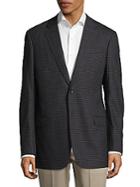 Giorgio Armani Checkered Buttoned Jacket
