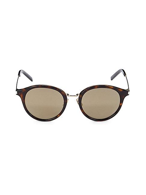Saint Laurent 49mm Phantos Sunglasses