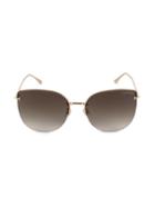Tom Ford 62mm Oversized Round Sunglasses
